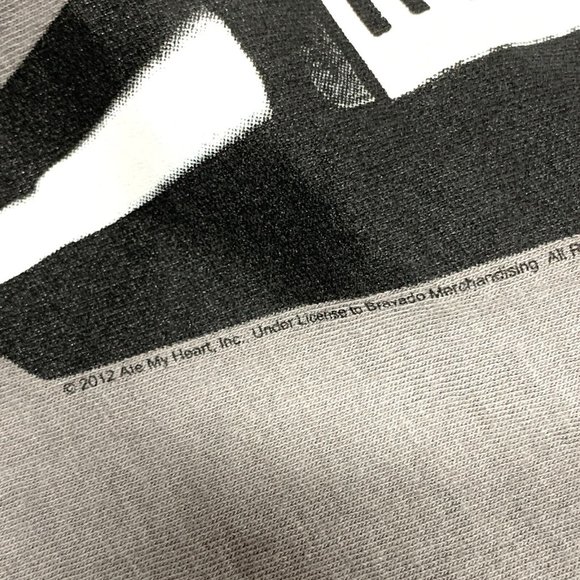 Official Lady Gaga 2012 Grey Graphic T-Shirt Girls Sz M - Picture 4 of 7